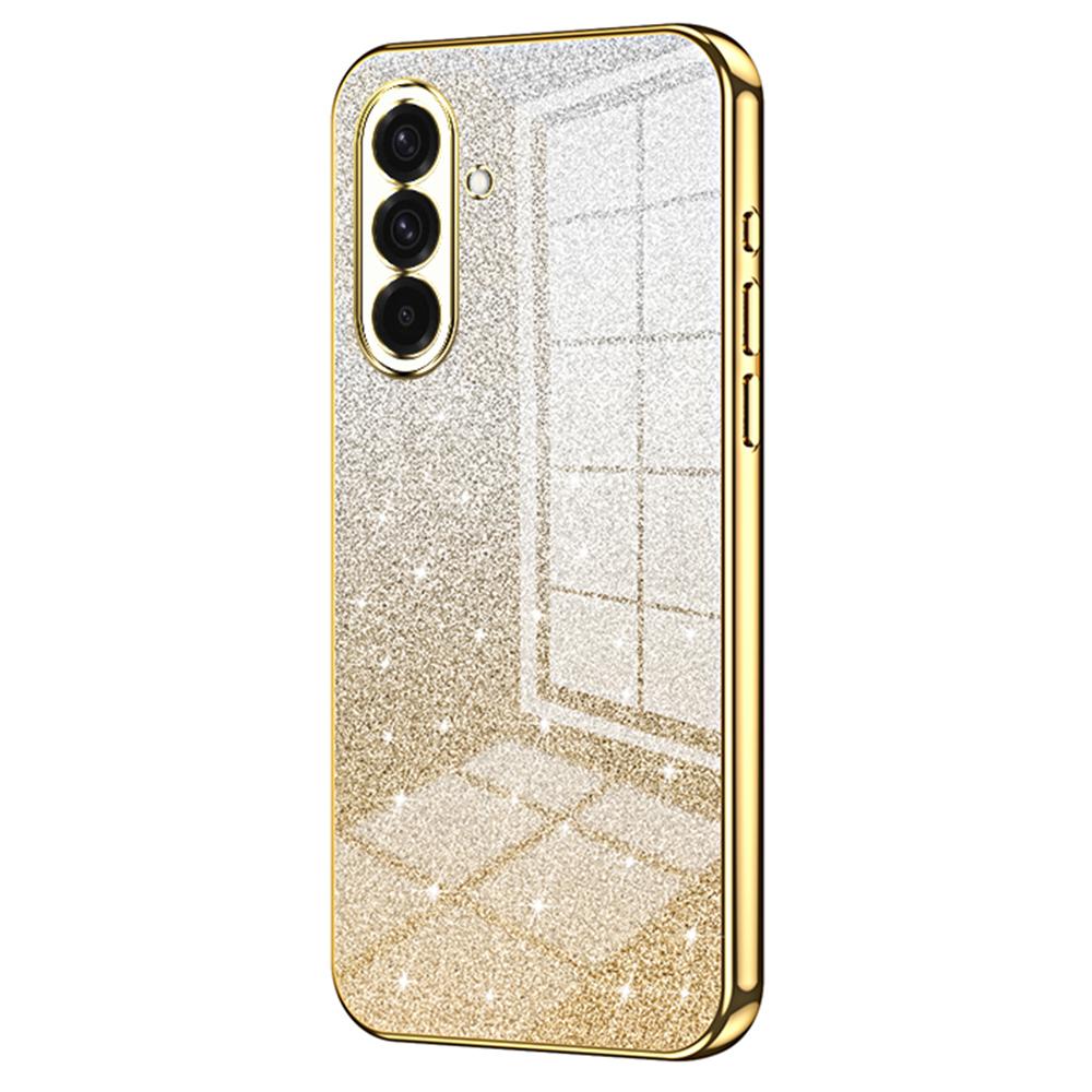 Чехол для Samsung Galaxy A36 5G, гальванический градиентный блестящий ТПУ чехол для телефона