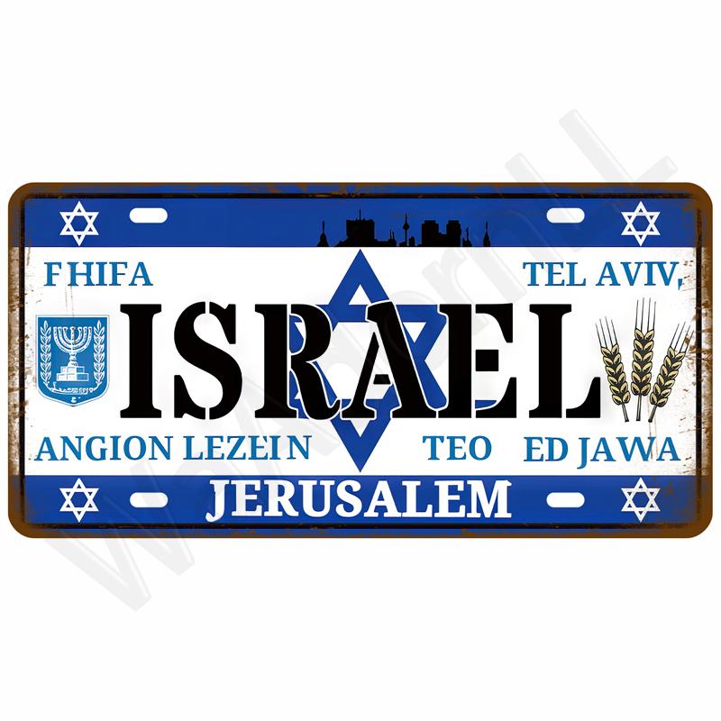 Retro Metal Sign Wall Art Mural Aesthetic Room Home Decor Items Poster Vintage Metal Plate Garage Decoration Tin Sign Plates Bar