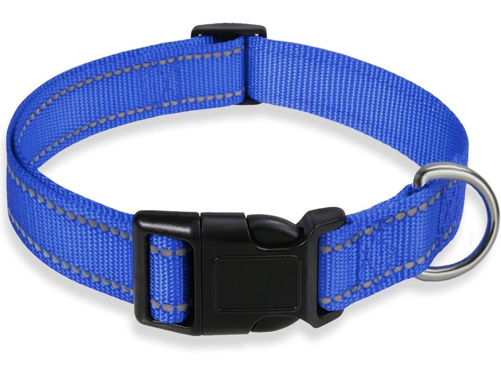 «Регулируемый светоотражающий нейлоновый ошейник и поводок для маленьких/средних собак»