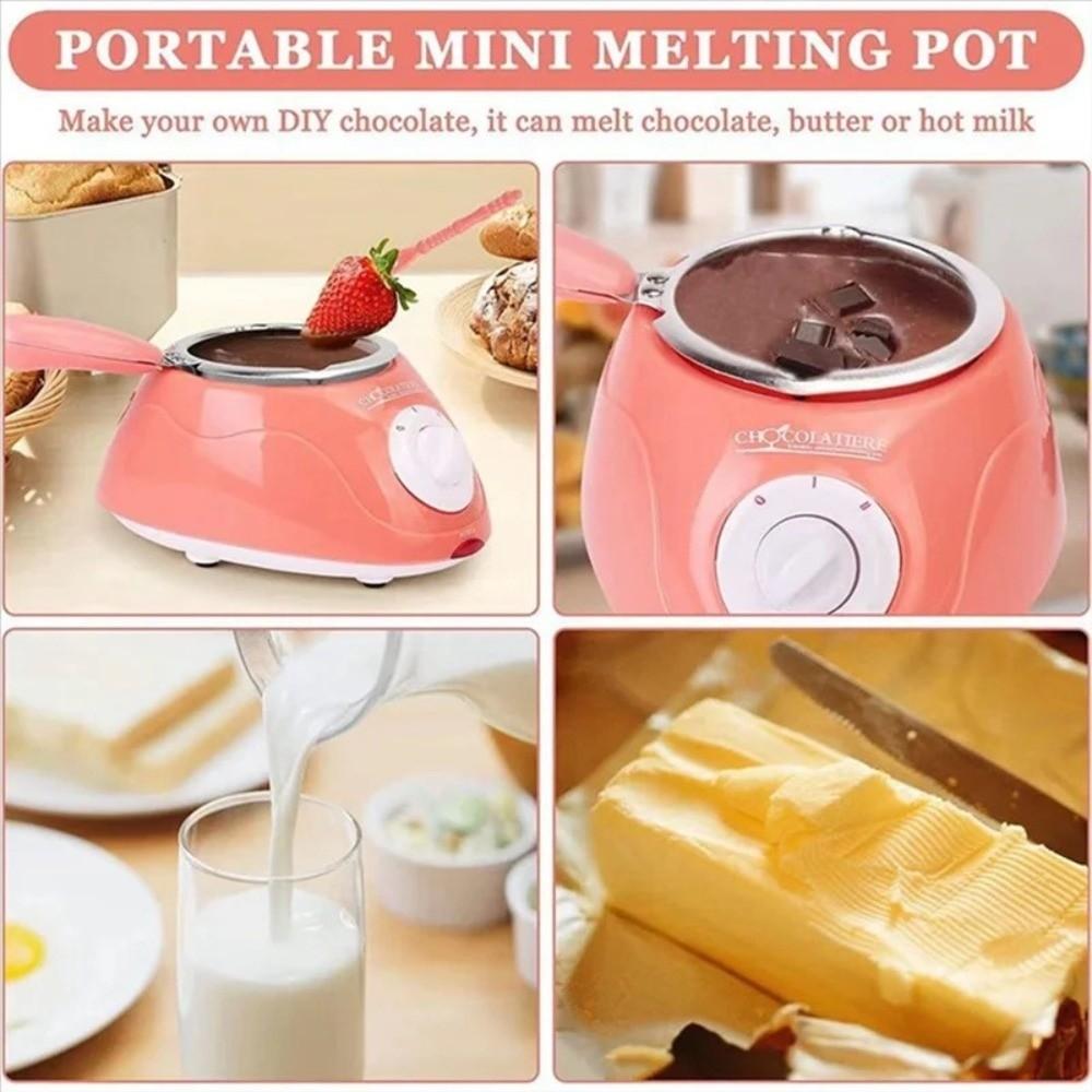 Electric Cheese Pot Mini Size Warmer Machine Multi-Purpose Chocolate Melting Pot Chocolate Melting