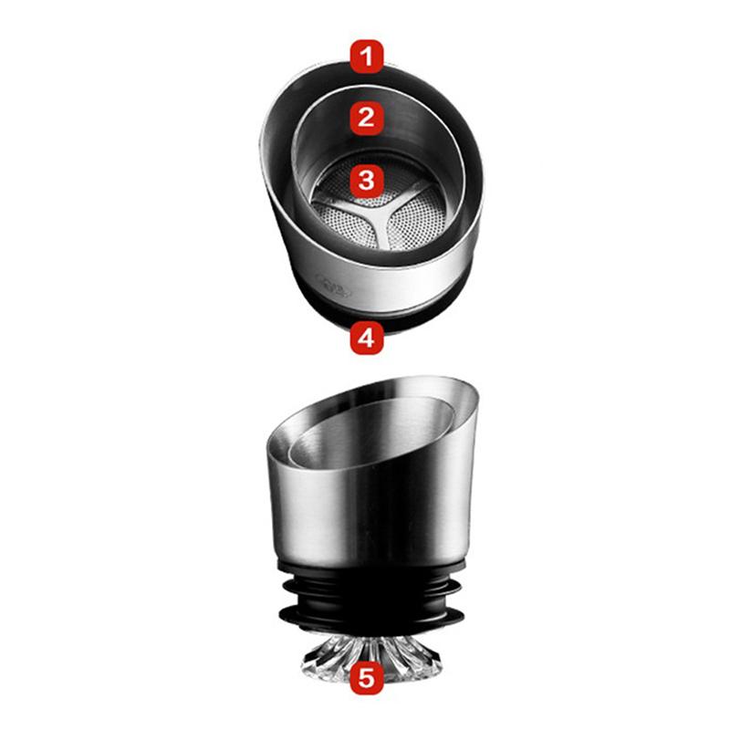 Стеклянный декантер для красного вина, домашний диспенсер для вина, графин Iceberg