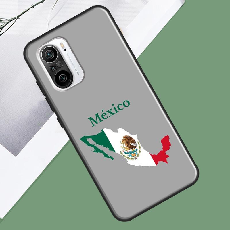 Mexico flag For POCO X5 X3 F5 Pro F4 X4 GT M5s C40 F3 Phone Case For Xiaomi 12T 11T Pro 12 13 Lite 12X