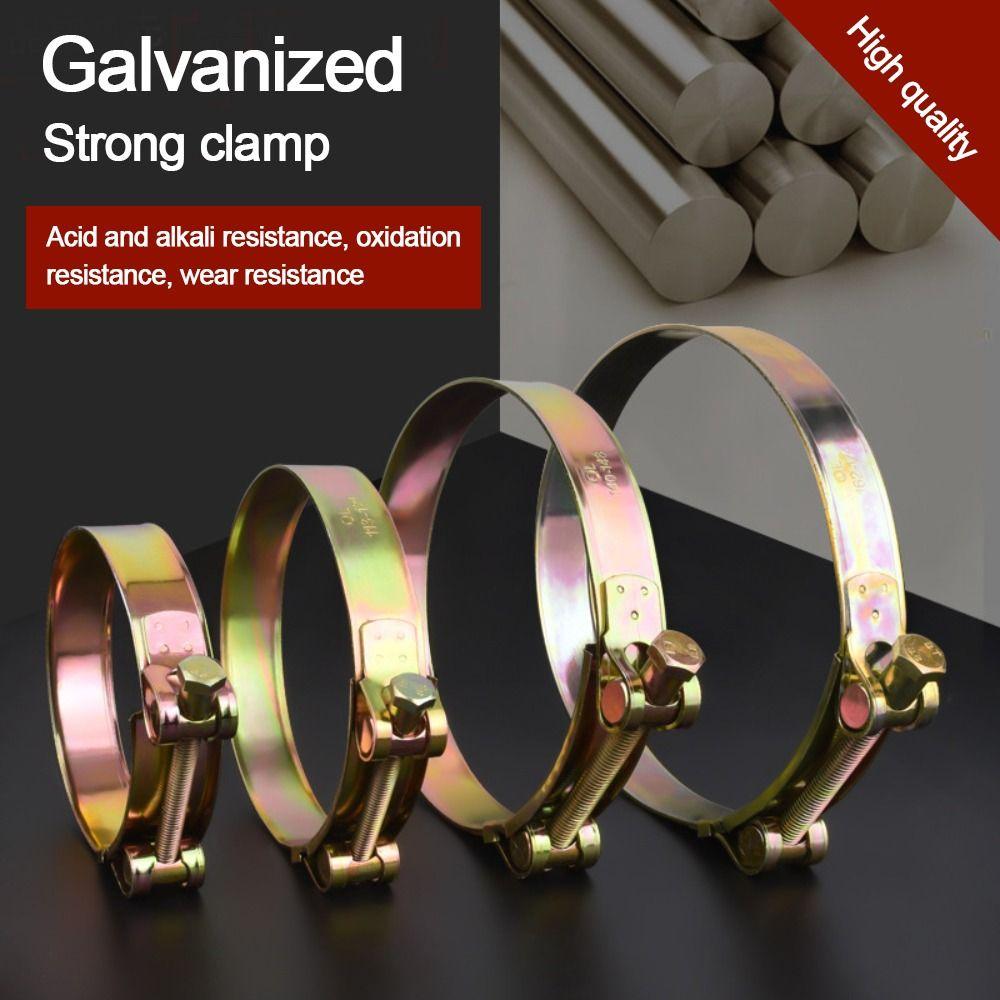 Pipe Clip Hose Fuel Hose Clip Water Pipe Hoop Hose Clamps Pipe Clamp Carbon Steel Throat Hoop