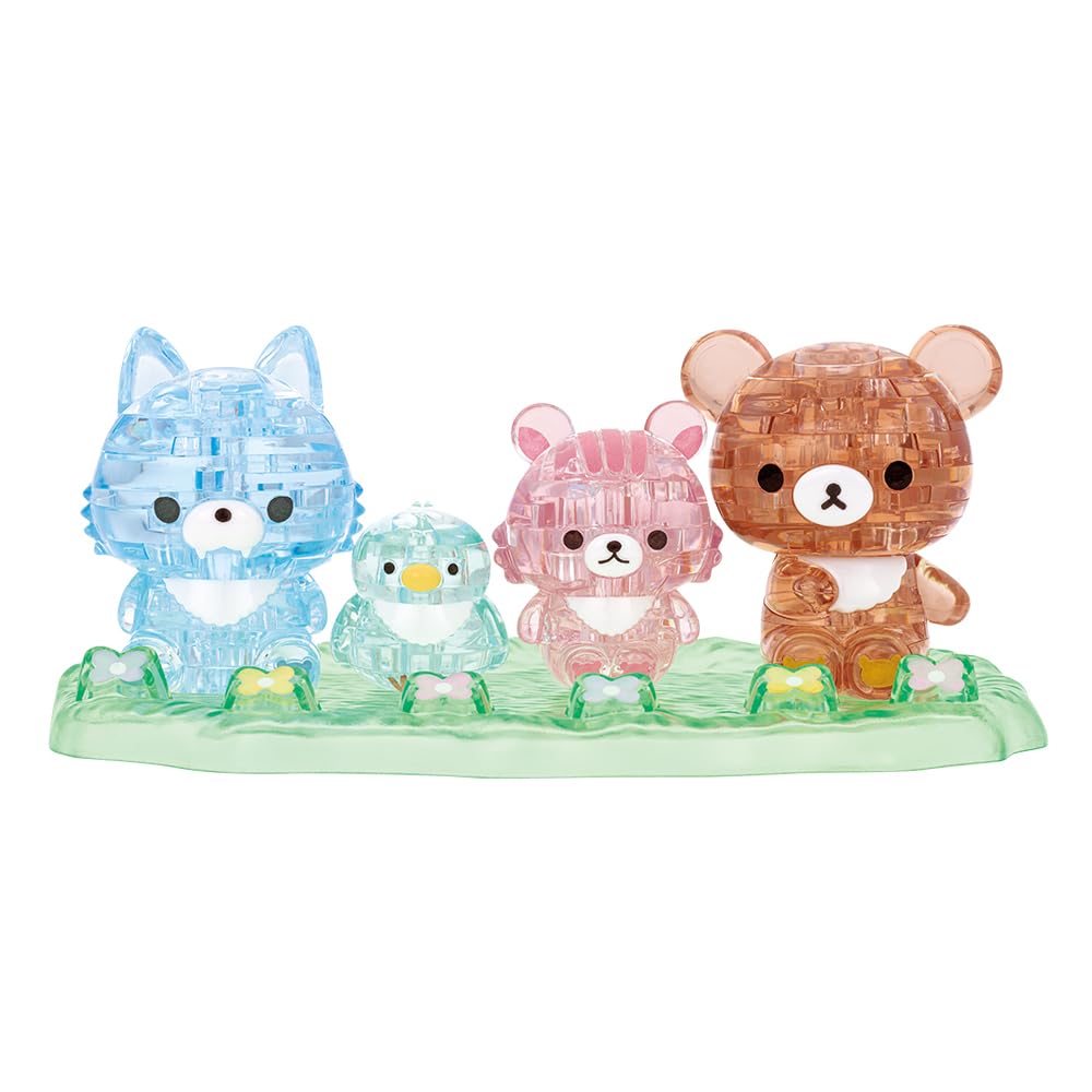 Beverly Crystal Puzzle Chairoy Koguma and Friends 50315 76-Piece