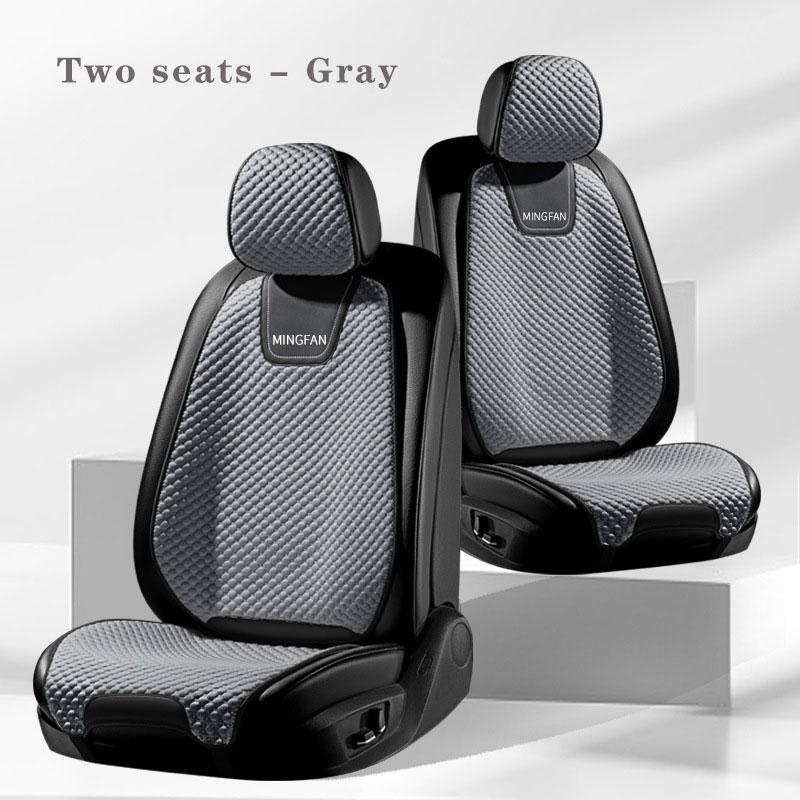 Чехол на сиденье автомобиля из ледяного шелка, Роскошная охлаждающая автоподушка, универсальная защита для автомобильного кресла, моющийся чехол на автомобильное кресло, подходит для четырех сезонов