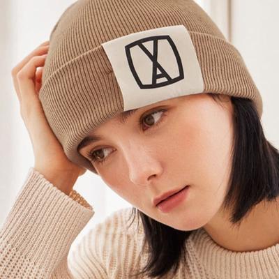 VARZAR Бини VA Square Big Label Бежевый