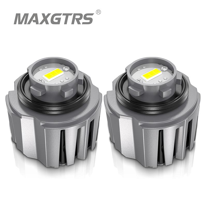 MAXGTRS 2 шт. Двухцветный светодиодный противотуманный фонарь L1B LW5B для автомобиля 3000K 6000K Замена оригинальной лампы