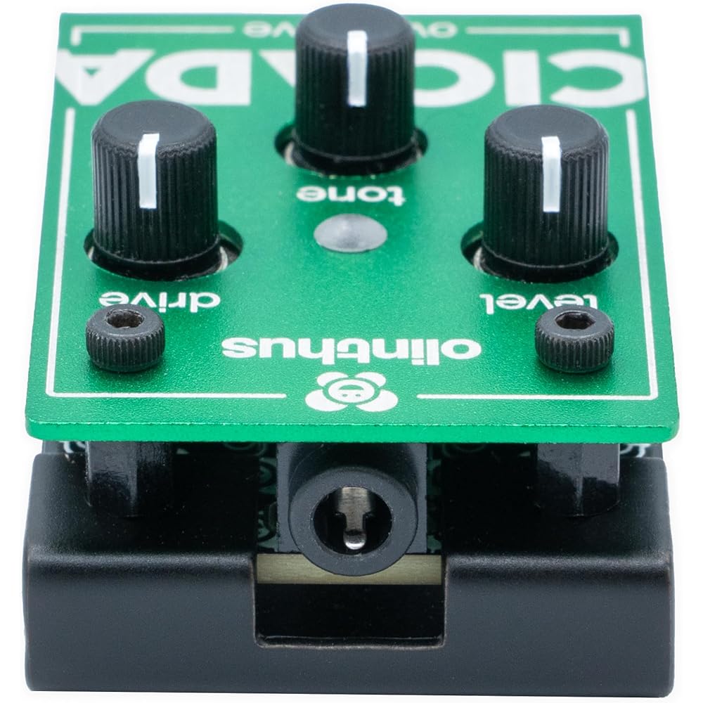 Olinthus Cicada Overdrive Effects Pedal [Includes Input and Output Breakout Cables] [Official Japanese Product]