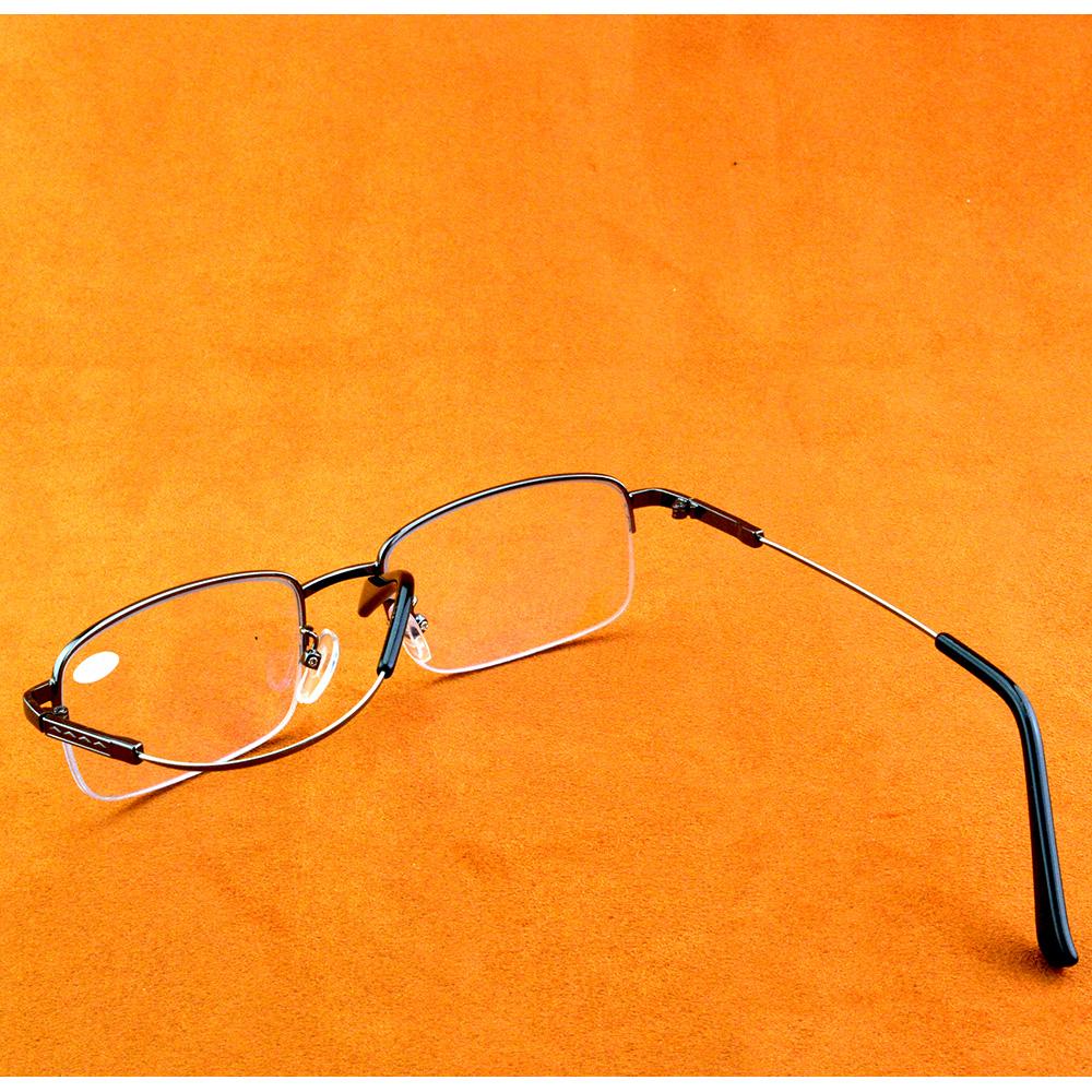 Прогрессивные мультифокальные компьютерные очки для чтения, блокирующие синий свет, титановый сплав, пружинные петли, мультифокальные ридеры от +0.75 до +4