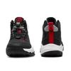 Баскетбольные кроссовки Li Ning Primary 3.0 V2 Comfortable Shock Absorbing Mid-Top для детей, детские кроссовки черного цвета YKBT074-9