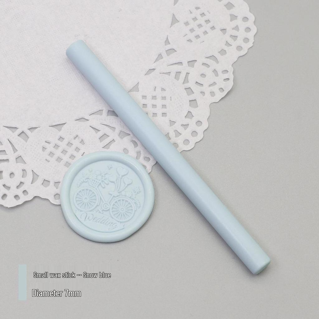 125 цветов перламутровые матовые палочки для сургучной печати, 10x0,7 см, Совместимы с восковыми пистолетами, Смешиваемые цвета