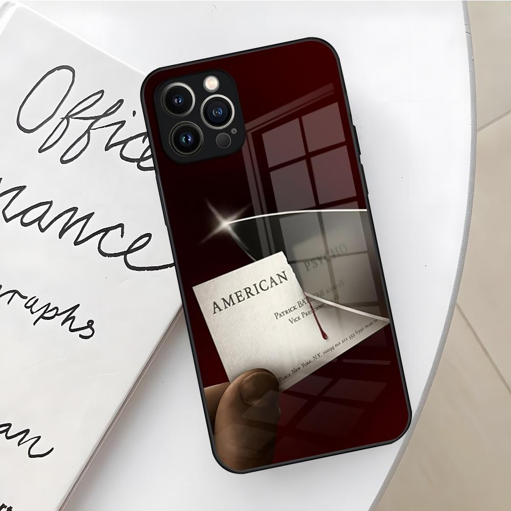 A-Американцы П-Психопаты Чехол для телефона для Iphone 17 16 Air 15 14 12 11 13 Pro Max Mini X Xr Xs Se Пульс стеклянная Крышка
