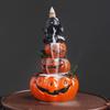 Resin Halloween Pumpkin Reflux Incense Burner Creative European Ghost Festival Reflux Incense Burner Gifts