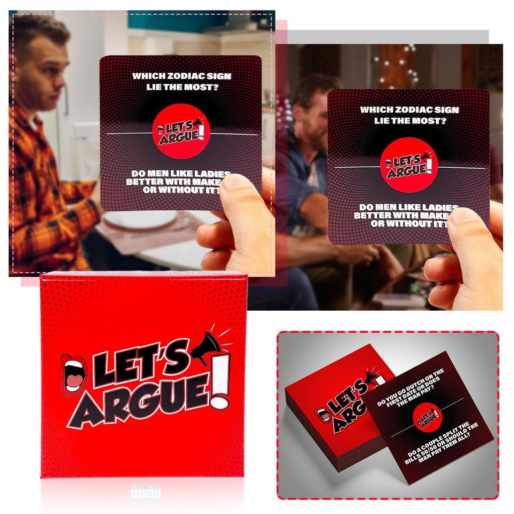 Конкурс Давайте подискутируем Карточная игра Семья и друзья Встреча, для взрослых | Дебаты | Игровой вечер и веселье