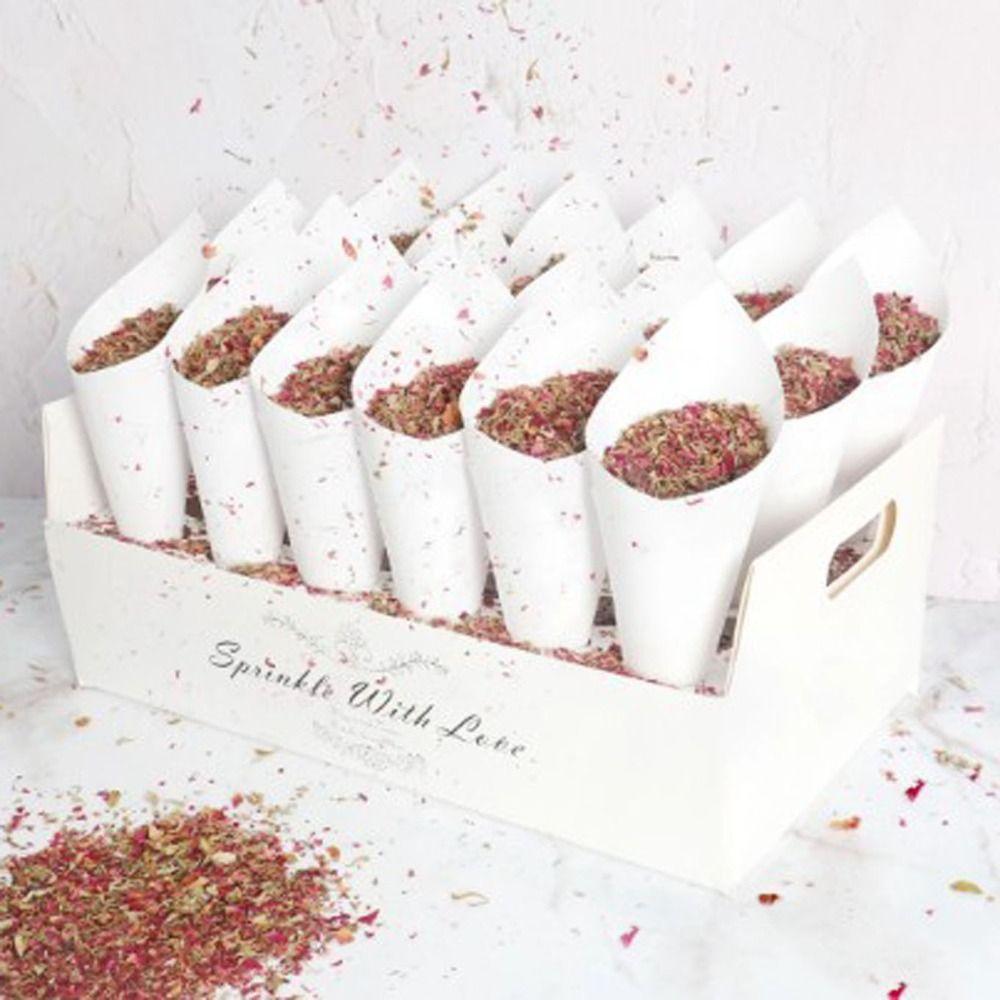 Support Box Confetti Cone Holder Wedding Supplies Stand Box Confetti Cone Tray  Wedding Party