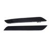 2pcs Side Logo Reflector Front Bumper Smoked Black