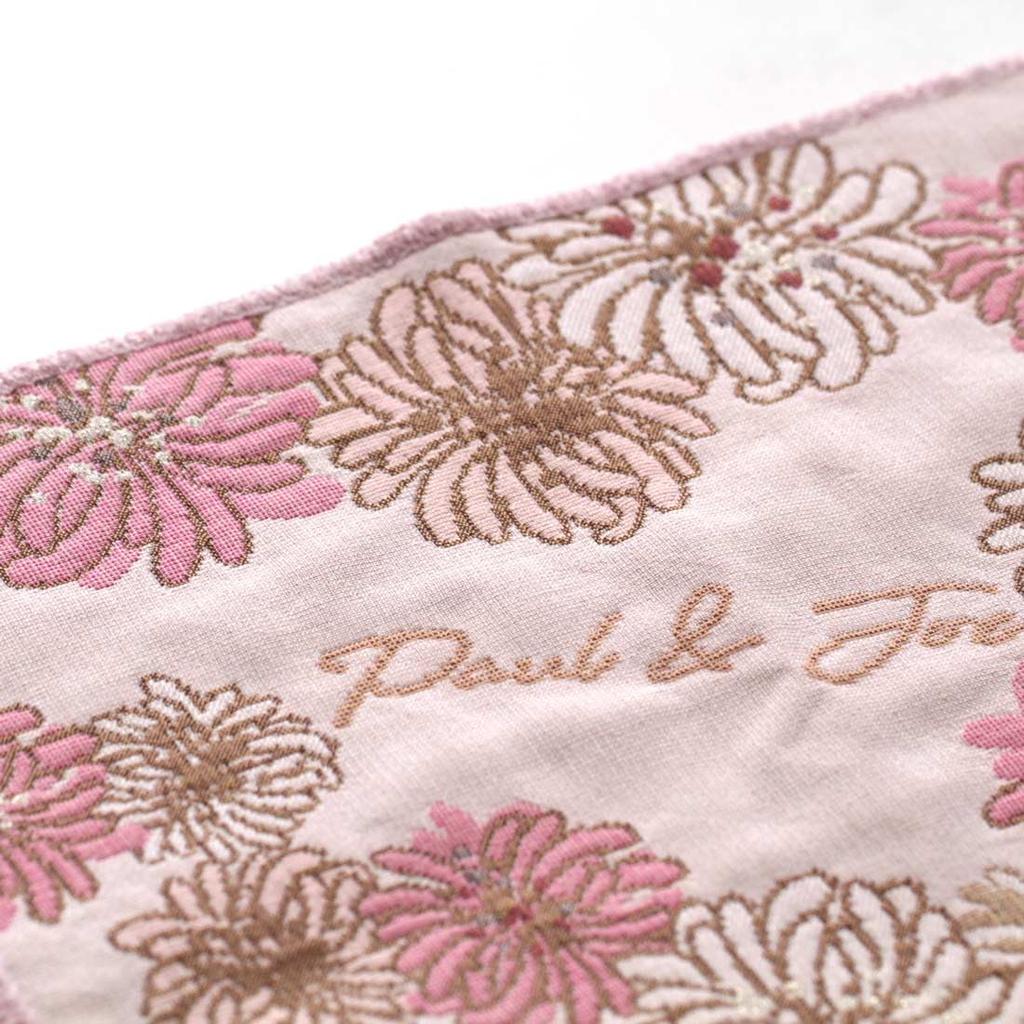 Цветущий PAUL JOE ACCESSOIRES Гобеленовая Марлевая Платочная Шарф 0001 Марлевая Платочная Шарф 27см & (розовый) Женщины Приблизительно. 000992-0001-01