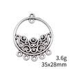 NewArrivals Jewelry Findings Angel Dream Catcher Earring Connector Accessories Parts Women's Bag Accessories For Women