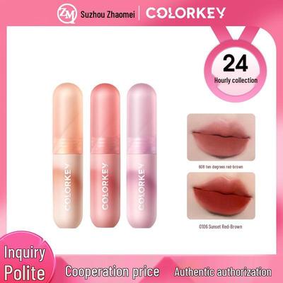 Colorkey Вишневый Цвет Бархатная Матовая Помада-Мусс