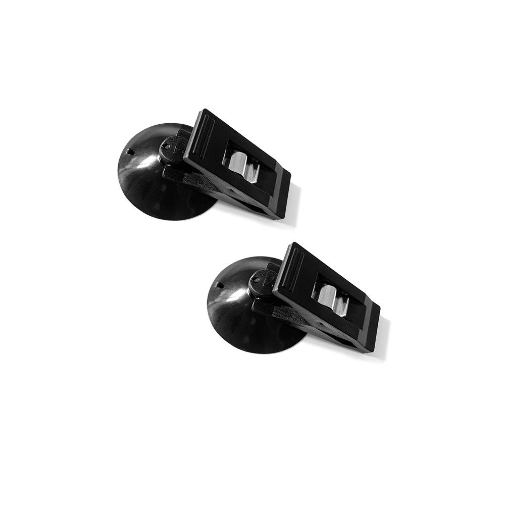 Car Two Multi-Functional And Portable Glasses Card Ticket Holder for Car Loading Car Interior Suction Cup Holder ID Holder