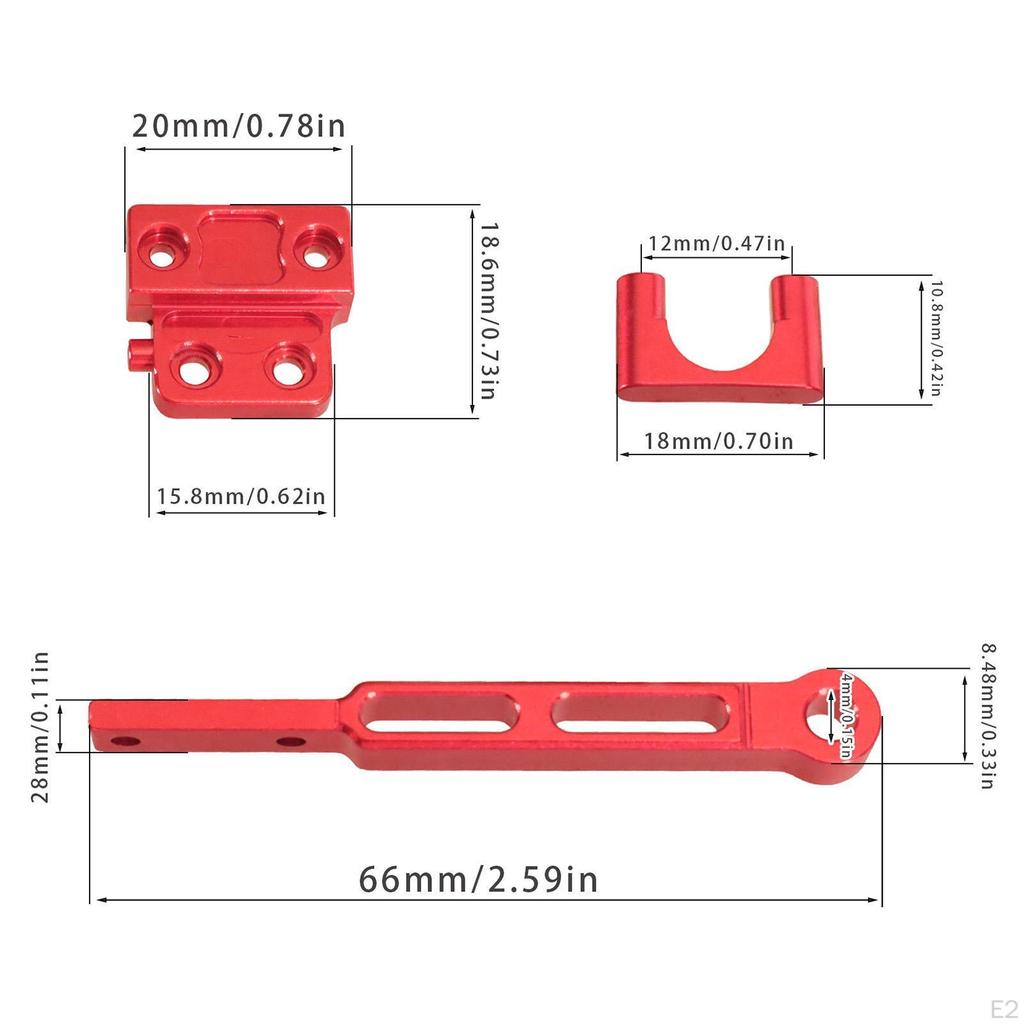 1/12 Chassis Components Upgrade Kit for MN82Pro and MN82S