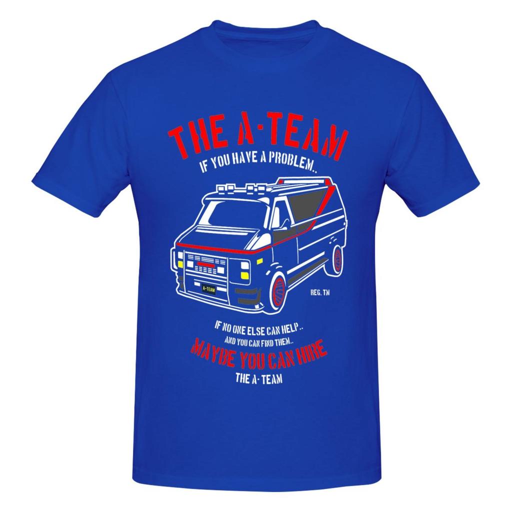 Футболка A Team, мужская, из чистого хлопка, винтажная футболка с круглым вырезом, футболки с коротким рукавом, одежда, идея для подарка