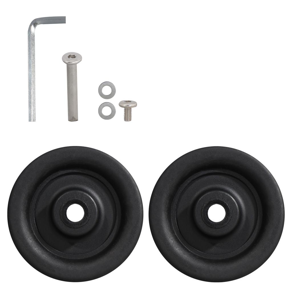 1 шт. практичные вращающиеся на 360 градусов колеса для чемоданов, сменные тихие роликовые аксессуары для чемоданов