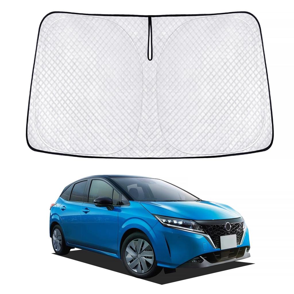 New Note E13 Windshield Sunshade for the NOTE Car Shade UV Car Privacy Custom Part e-POWER Sunshade, Vehicle-Specific e-POWER E13, Curtain,