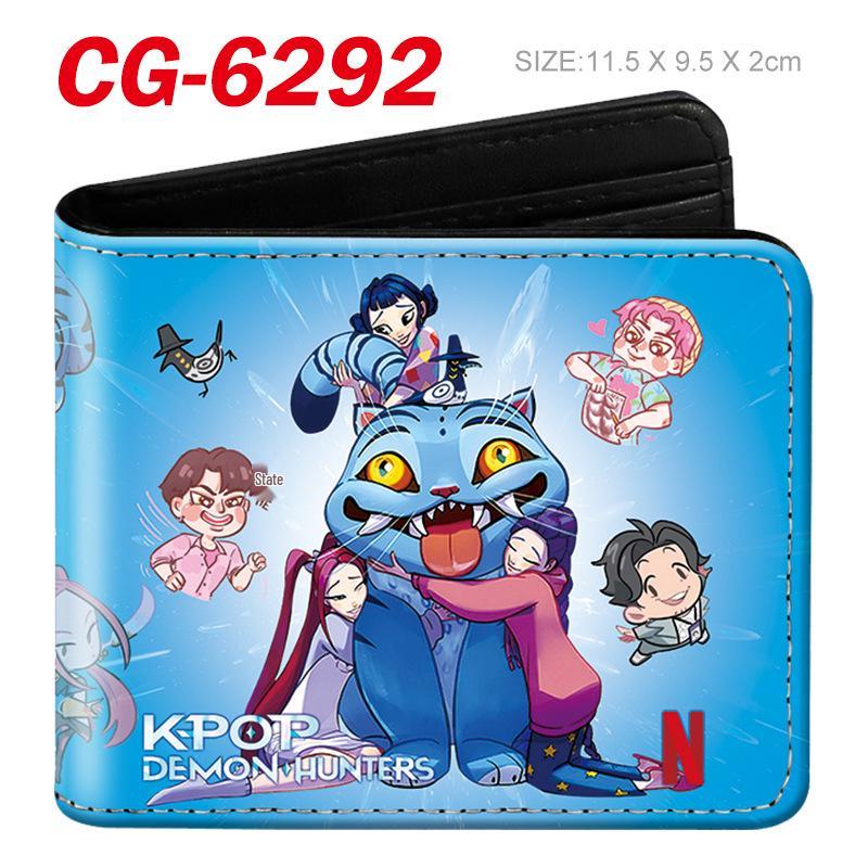 K-POP Demon Hunter Девичья группа 3D Тисненый Аниме Кошелек для Студентов и Поклонников