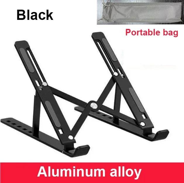 Portable Laptop Stand Aluminum Notebook Holder Foldable 10 To 15.6 Inches Laptop Bracket for Macbook Air Pro Xiaomi Accessories