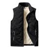 Men Vest Windproof Vest Men Jacket Sleeveless Vest Winter Jacket Casual Coat Men Down Cotton Warm Thicken Waistcoat Thick Gilet