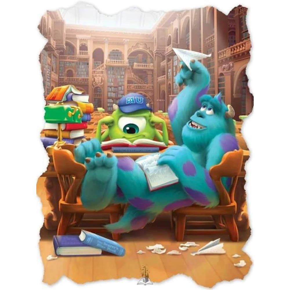2026 New Disney Monsters Inc Diamond Embroidery Cartoon Round Diamond Painting New Mosaic Puzzle Rhinestones Home Wall Decor