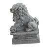 2 шт. 4,5*2,2*3 см Мини-каменный лев в китайском стиле Статуя льва Настольный Фэн-шуй Микро Ландшафтный Декор Бонсай Декор Города львов