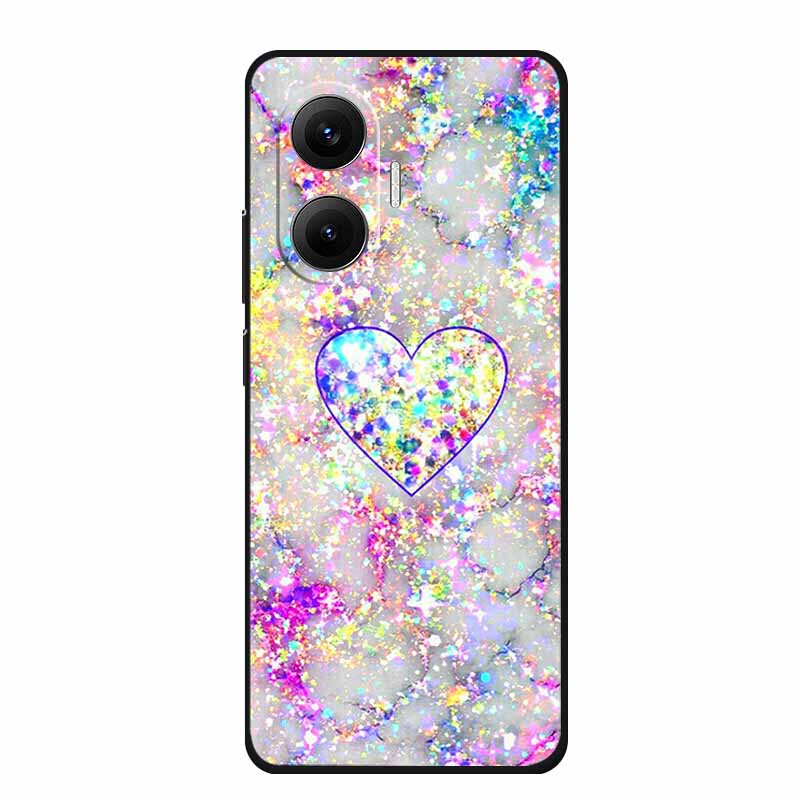 Phone Case For Redmi Turbo 4 Pro 5G Back Cover Case Black Silicone Soft Funda Para For Xiaomi Redmi Turbo 4 Pro Case Coque Shell
