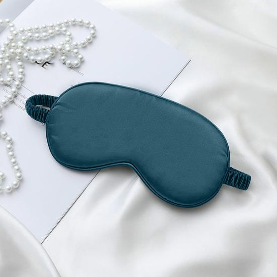 Eye Shade Convenient No Eye Pressure Compact Eye Patch Sleep Silky Eye Cover Eyeshade Cover Travel Accessory