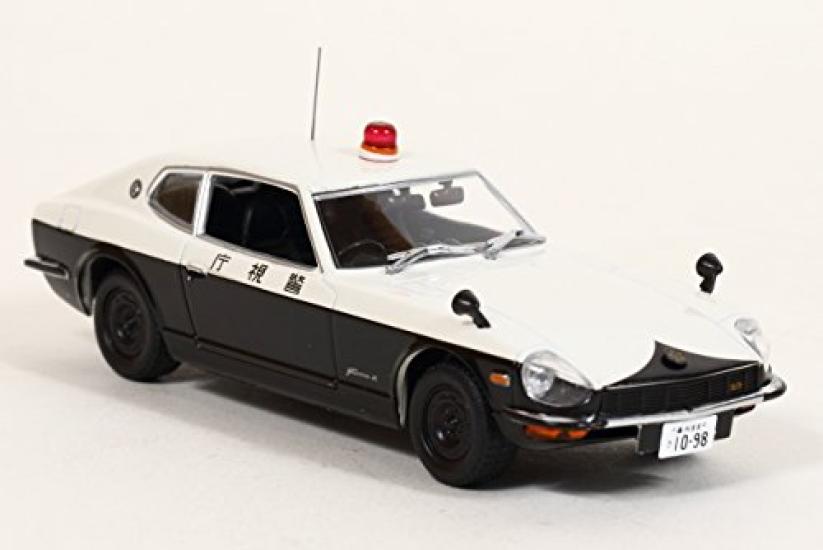 Hiko Seven Nissan Fairlady Z 2by2 1974 Metropolitan Police Department Expressway Traffic Police Force Vehicle Completed Product RAI'S 1/43 (GS30)