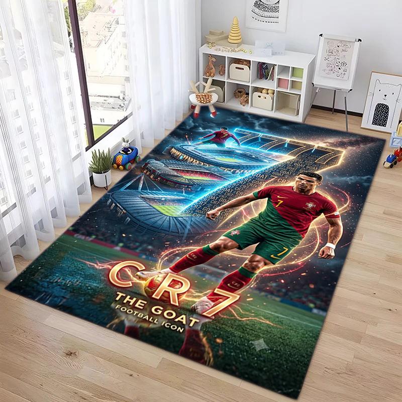 Cr7 Legacy Football Legend Carpet Doormat Printing Art Protective Pad Doormat