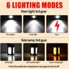 Christmas Outdoor Solar Light Rechargeable Flashlight Portable Power Bank Lamp LED Hanging Tent Light for Camping Hiking Fishing