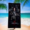 Классический фильм Джон Уик Микрофибра Печатное Пляжное полотенце Горный туризм Йога Пляж Плавание Бег Впитывающее Мягкое полотенце