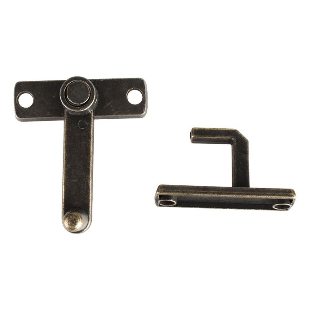 Retro Window Door Lock Home Hardware Metal Door Latch Accessories Bronze Box Latch
