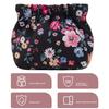 Lipstick Bag Waterproof Floral Print Metal Spring Opening Portable Lightweight Commute Travel Makeup Bag Earphone Key Stoarge Pouch Cosmetic Bag