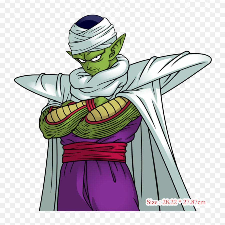 Patches For Clothes Bag Iron On Thermal Stickers Piccolo Dragon Ball Online Pattern Washable Heat Transfer