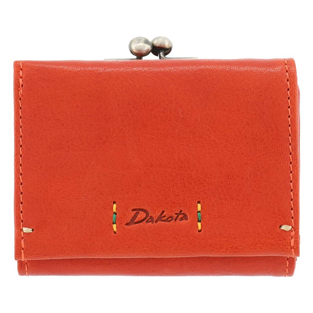Trifold Wallet Genuine Leather Pizzicato Green [Dakota] Women's DA-36360-50