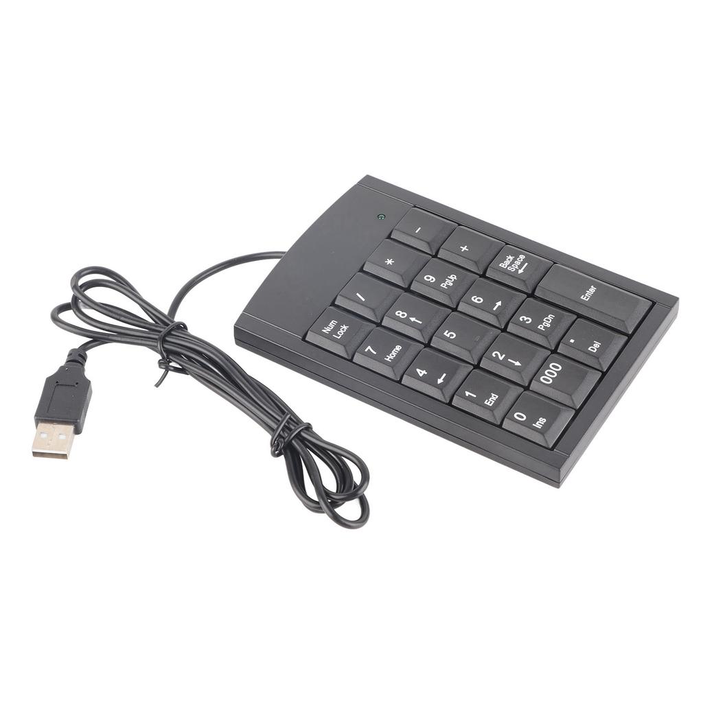 Портативная мини-USB-цифровая клавиатура с цифрами для ноутбука