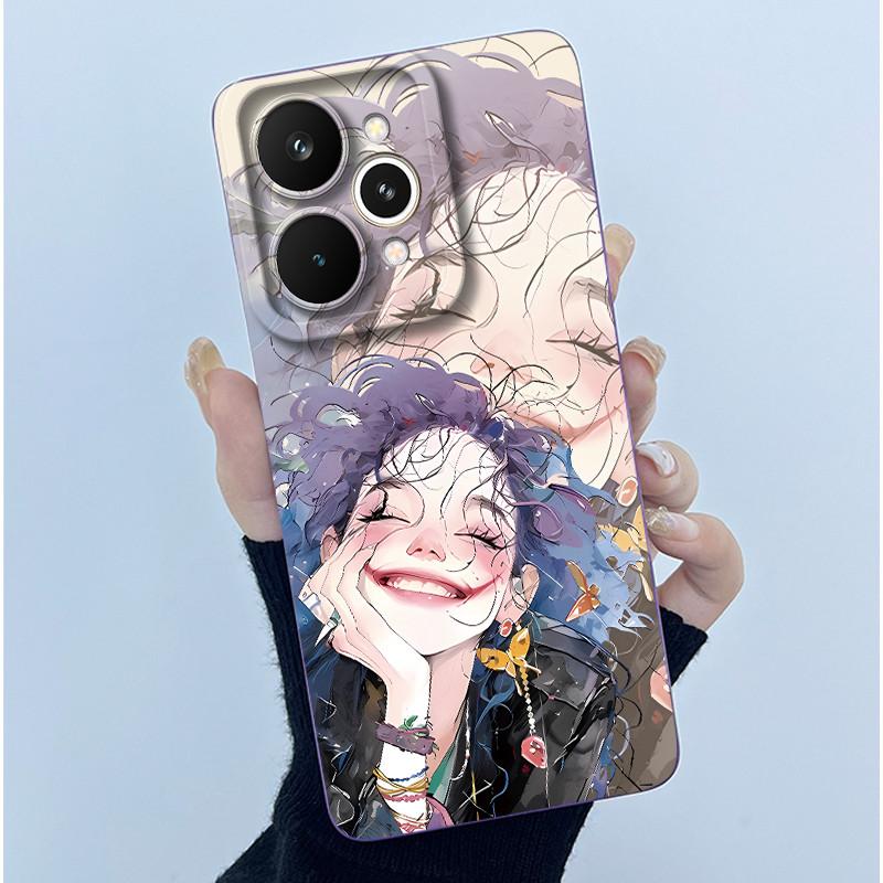 Чехлы Для Realme 15 Pro 5G Модный Минимализм Цветочный Чехол Для Телефона Ударопрочная Защита Мягкий Чехол Для Realme 15 15Pro 5G