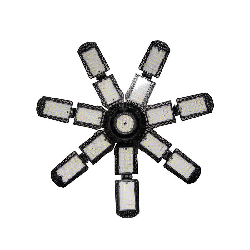 2023 King Kong Деформируемый Светодиодный Гаражный Свет, 5+1 Складная Высокомощная Лампа для Склада