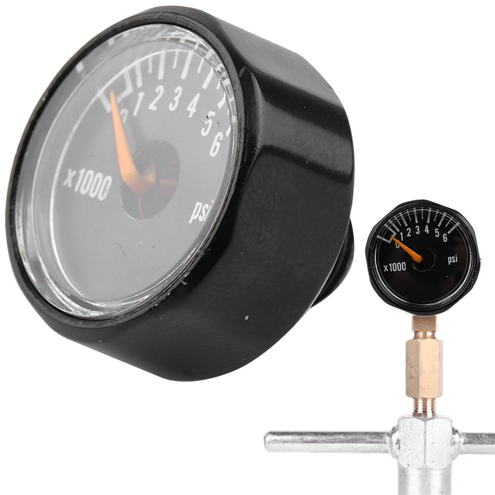 Прецизионный клапан 1/8NPT, мини-манометр, микроманометр углекислого газа(6000 фунтов на кв. дюйм)