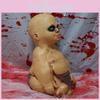 Halloween Horror Baby Hand Eating Model Venue Decoration Scary Doll Props