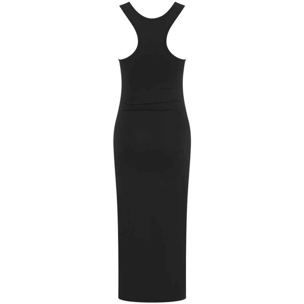 SF Женское/дамское платье-миди со спиной-борцовкой