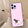 Милый Чехол для Телефона с Крысами Rattie Rats Для iPhone 16 15 14 13 11 12 17 Pro Max mini 15 16 Plus 16e 17 Air Cover Coque